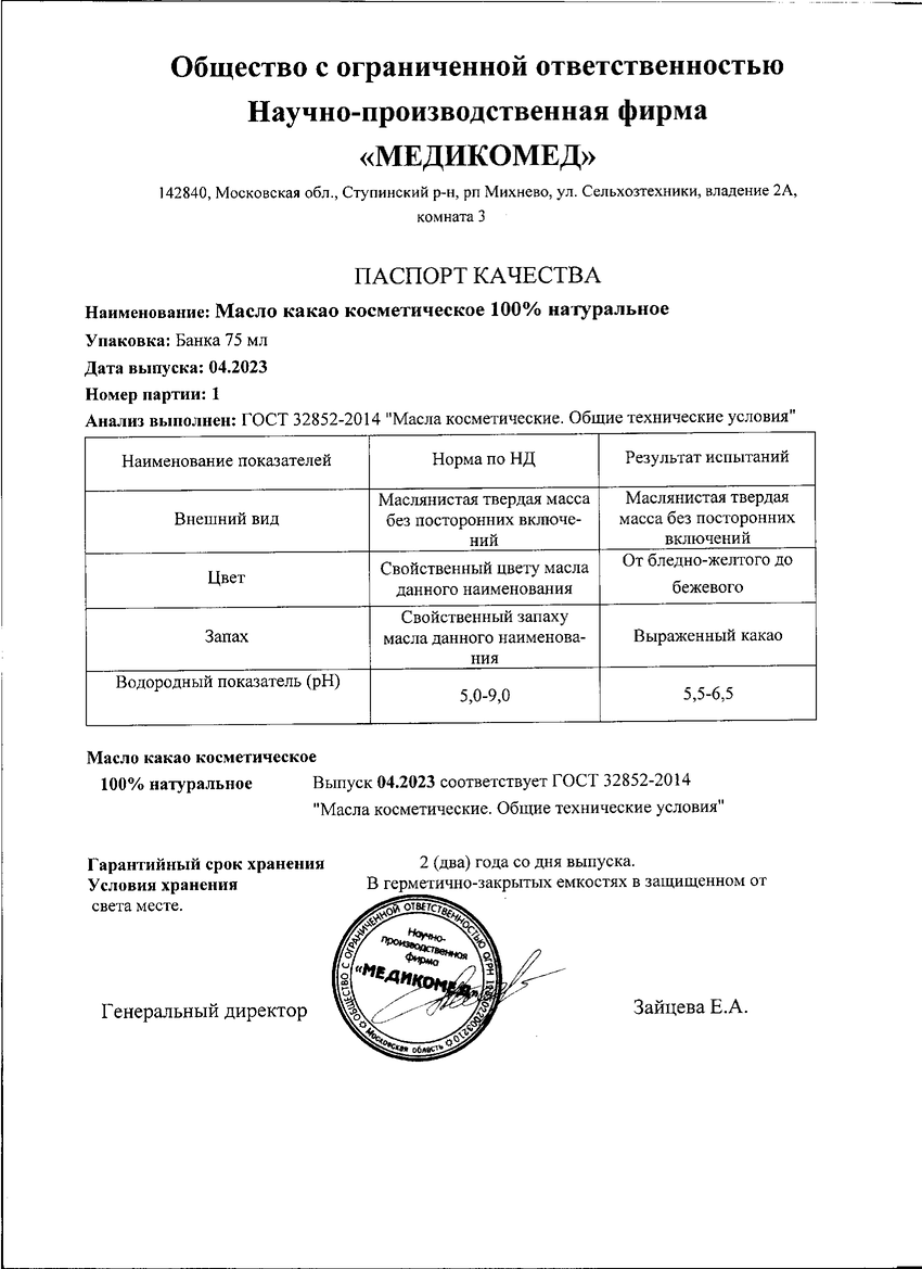 Паспорт №042023